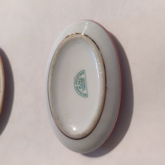 Limoges France trinket box oval - Picture 7 of 10